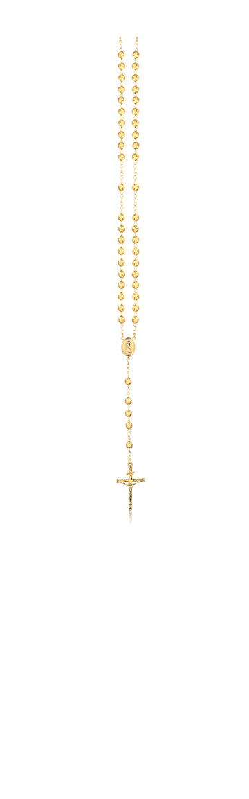 18K Gold Layered Oro Laminado Rosarie 71.0081-24